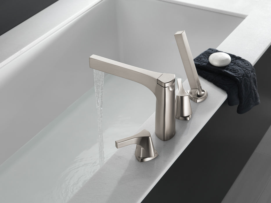 Delta Zura T4774 Roman Tub with Hand Shower Trim