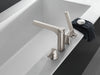 Delta Zura T4774 Roman Tub with Hand Shower Trim
