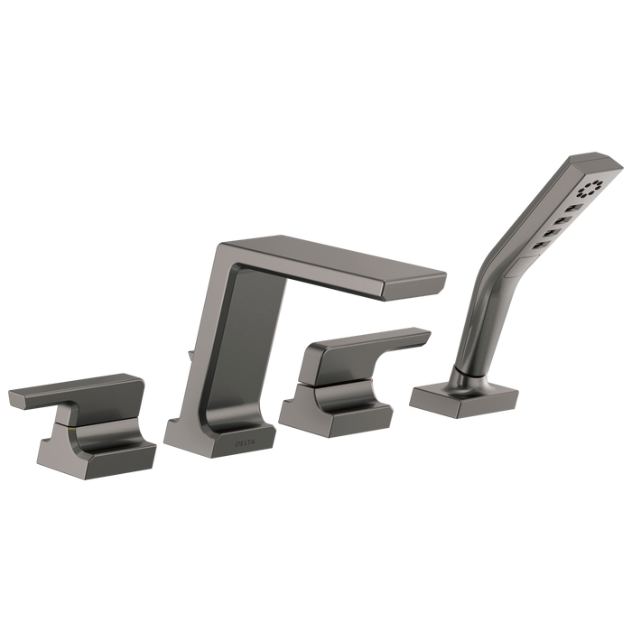 Delta Pivotal: Roman Tub with Hand Shower Trim