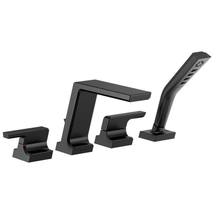 Delta Pivotal: Roman Tub with Hand Shower Trim