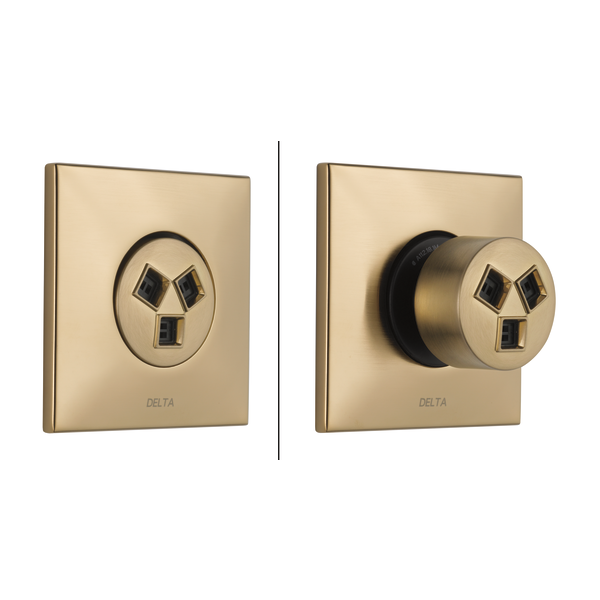 Delta Other: HydraChoice Square Body Spray Trim