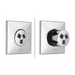 Delta T50210 HydraChoice Square Body Spray Trim