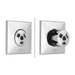 Delta T50210 HydraChoice Square Body Spray Trim
