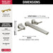 Delta Galeon: Wall Mount Tub Filler