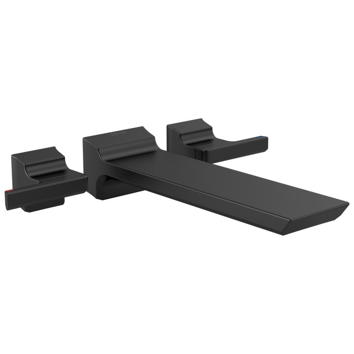 Delta Pivotal: Two Handle Wall Mounted Tub Filler