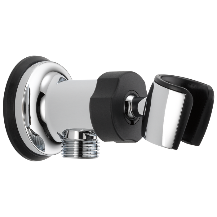 Delta Universal Showering Components U4985 Adjustable Wall Mount Elbow, chrome