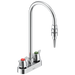 Commercial W67 Series Mixing Faucet W6720 Two Handle 4 In Deck-mount Laboratory Mixing Faucet