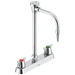 Commercial W67 Series Mixing Faucet W6740 Two Handle 8 In Deck-mount Laboratory Mixing Faucet