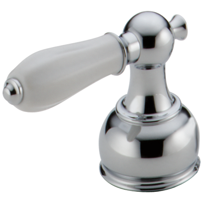Delta:H212 Porcelain Lever Handle Set