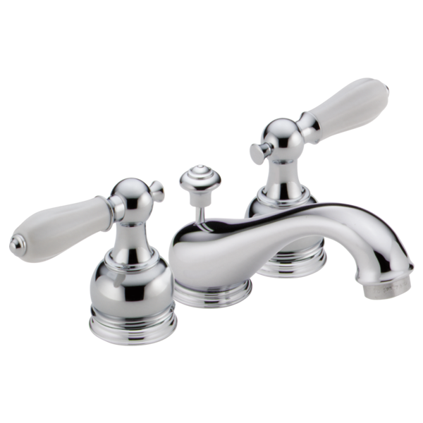 Delta:H212 Porcelain Lever Handle Set