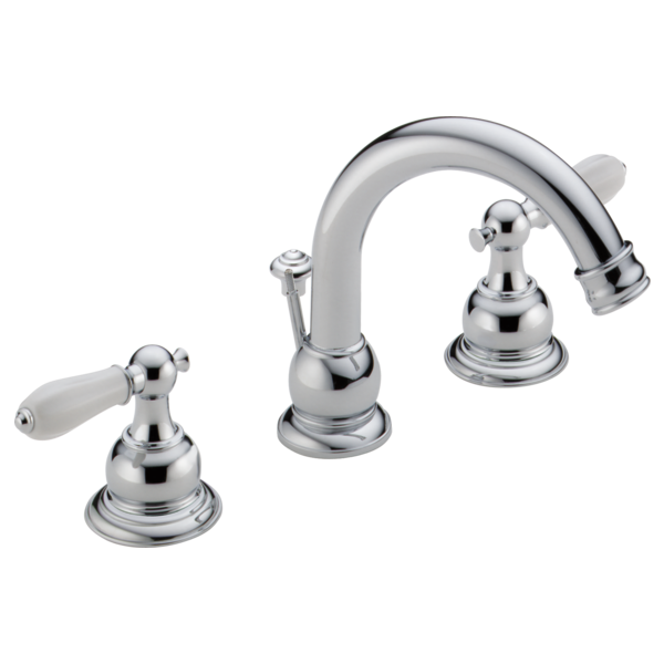 Delta:H212 Porcelain Lever Handle Set