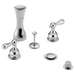 Delta:H215 Metal Lever Handle Set