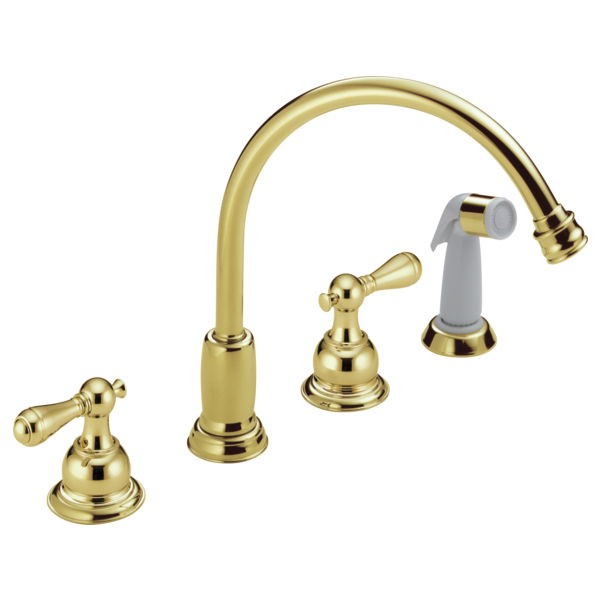 Delta:H215 Metal Lever Handle Set