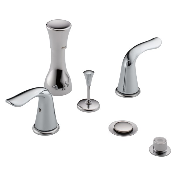 Delta Lahara:H238 Metal Lever Handle Set - 2H Bathroom