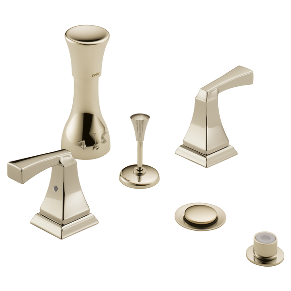 Delta Dryden:H251 Metal Lever Handle Set - 2H Bathroom