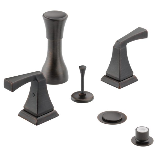 Delta Dryden:H251 Metal Lever Handle Set - 2H Bathroom