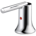 Delta Trinsic H259 Metal Lever Handle Set - 2H Bathroom, Chrome