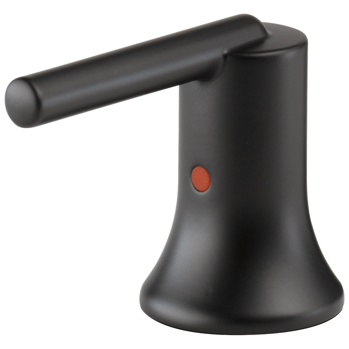 Delta Trinsic H259 Metal Lever Handle Set - 2H Bathroom, Matte Black