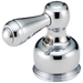 Delta NeoStyleOld H25PB Metal Lever Handle Set - 2H Bathroom, Chrome