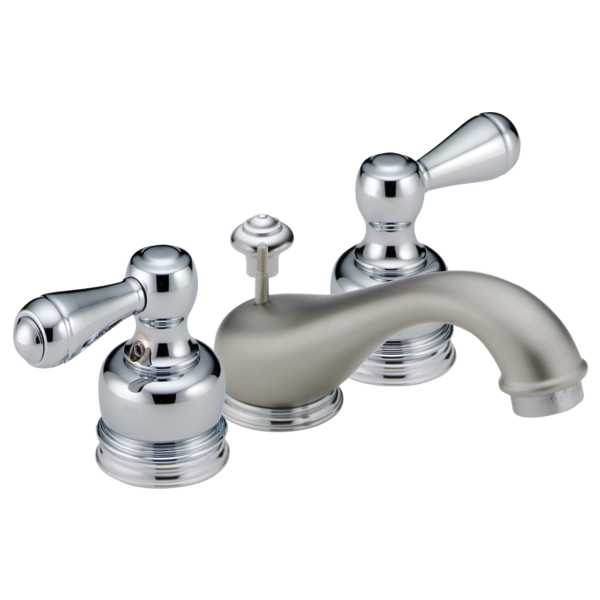 Delta NeoStyleOld H25PB Metal Lever Handle Set - 2H Bathroom, Chrome