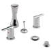 Delta Compel:H261 Metal Lever Handle Set - 2H Bathroom