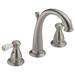 Delta Leland:H277 Porcelain Lever Handle Set - Bathroom