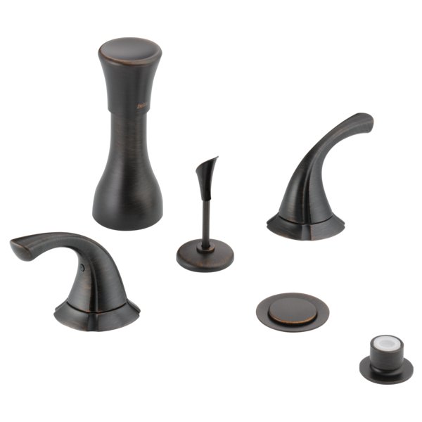 Delta Addison:H292 Metal Lever Handle Set - 2H Bathroom