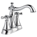Delta Cassidy H295RB Metal Cross Handle Set - Deck Mount Bathroom & Bidet, Chrome
