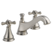 Delta Cassidy:H295 Metal Cross Handle Set - Deck Mount Bathroom & Bidet