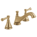 Delta Cassidy H297 Metal Lever Handle Set - Deck Mount Bathroom & Bidet, Champagne Bronze