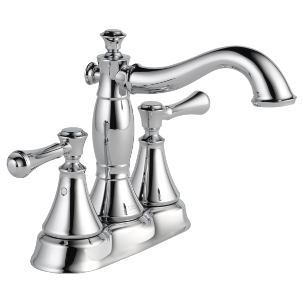 Delta Cassidy:H297 Metal Lever Handle Set - Deck Mount Bathroom & Bidet