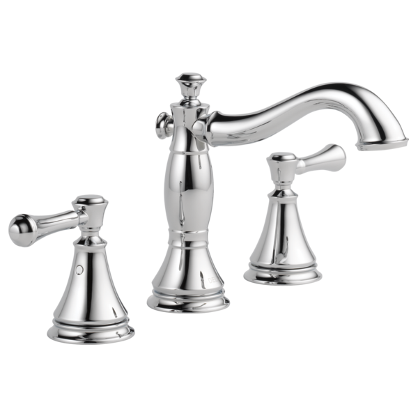 Delta Cassidy:H297 Metal Lever Handle Set - Deck Mount Bathroom & Bidet