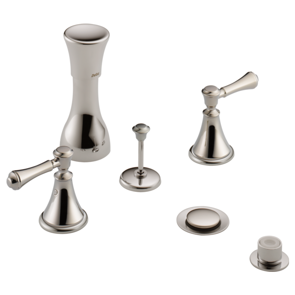 Delta Cassidy:H297 Metal Lever Handle Set - Deck Mount Bathroom & Bidet