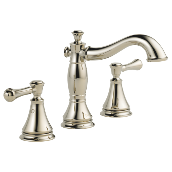 Delta Cassidy:H297 Metal Lever Handle Set - Deck Mount Bathroom & Bidet