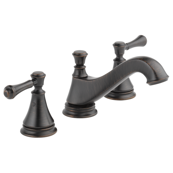 Delta Cassidy:H297 Metal Lever Handle Set - Deck Mount Bathroom & Bidet