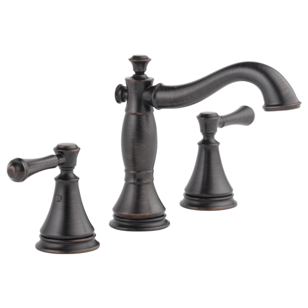 Delta Cassidy:H297 Metal Lever Handle Set - Deck Mount Bathroom & Bidet