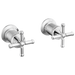 Delta Broderick H584 Wall Mount Tub Filler Handle Kit-Cross