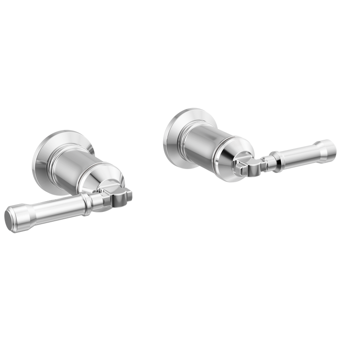 Delta Broderick: Wall Mount Bathroom Faucet Handle Kit-Lever