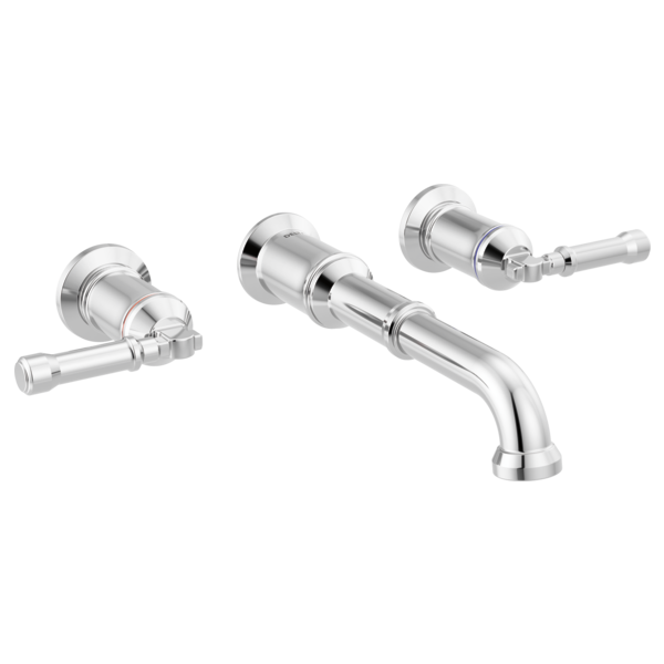 Delta Broderick: Wall Mount Bathroom Faucet Handle Kit-Lever