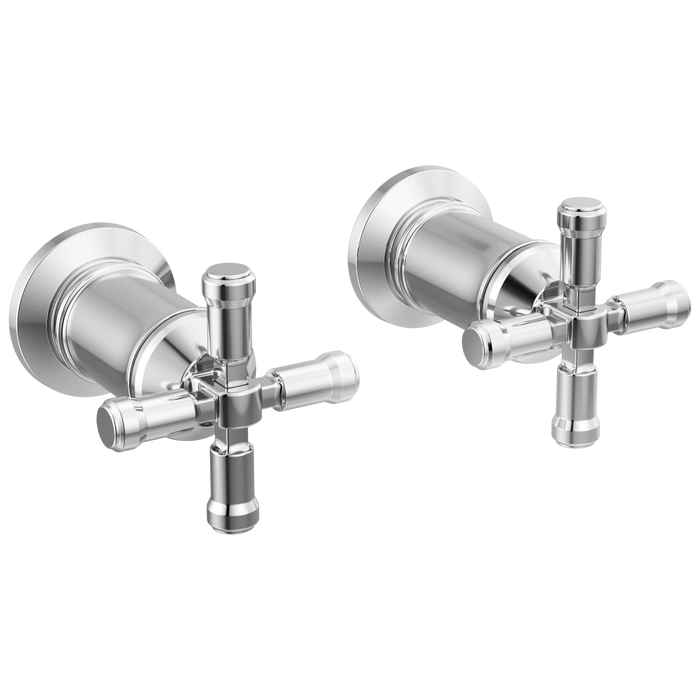 Delta Broderick H586 Wall Mount Bathroom Faucet Handle Kit-Cross