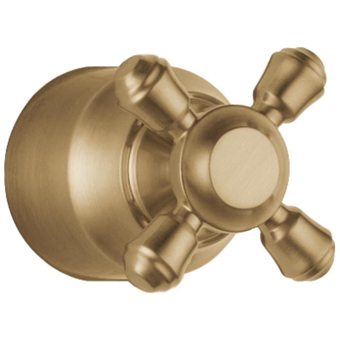 Delta Cassidy:H595 Metal Cross Handle Kit - Transfer Valve