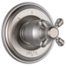Delta Cassidy:H595 Metal Cross Handle Kit - Transfer Valve
