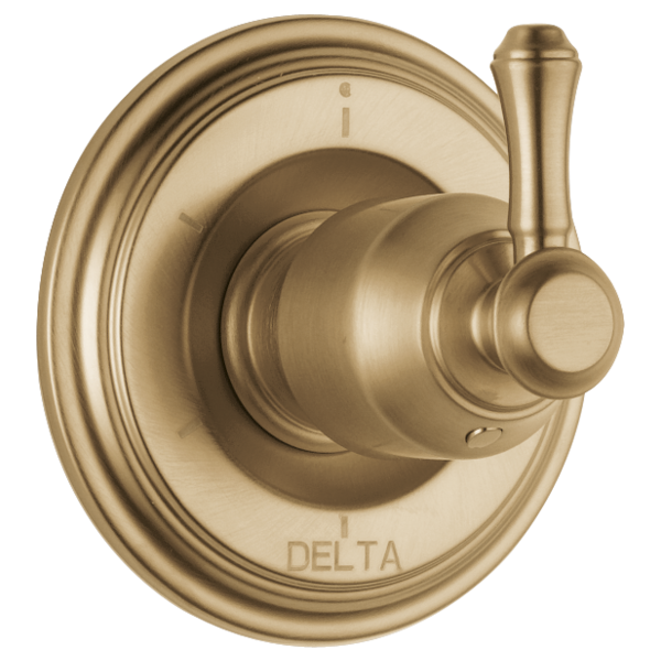 Delta Cassidy H597SS Metal Lever Handle - Transfer Valve, Champagne Bronze