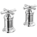 Delta Broderick H599 2 Handle Roman Tub handle Kit-Cross