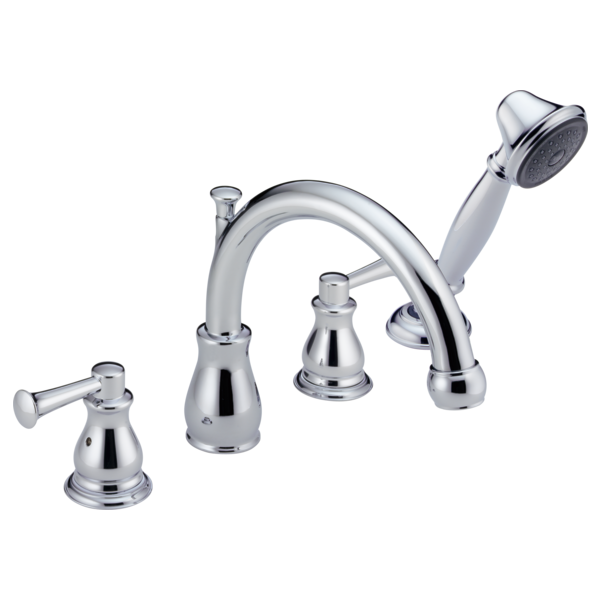 Delta Orleans:H669 Metal Lever Handle Set - Roman Tub