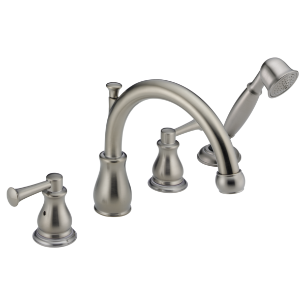 Delta Orleans:H669 Metal Lever Handle Set - Roman Tub