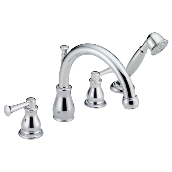 Delta Orleans:H669 Metal Lever Handle Set - Roman Tub