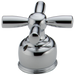Delta NeoStyleOld:H66 Metal Cross Handle Set - Roman Tub