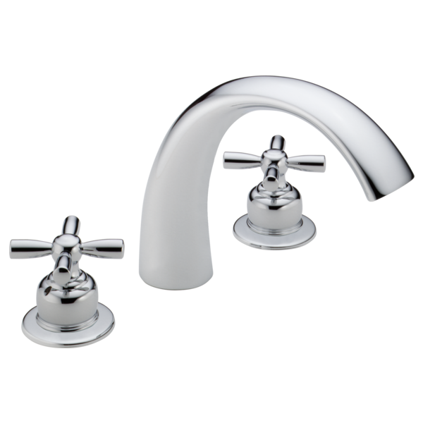 Delta NeoStyleOld:H66 Metal Cross Handle Set - Roman Tub