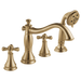 Delta Cassidy:H695 Metal Cross Handle Set - Roman Tub
